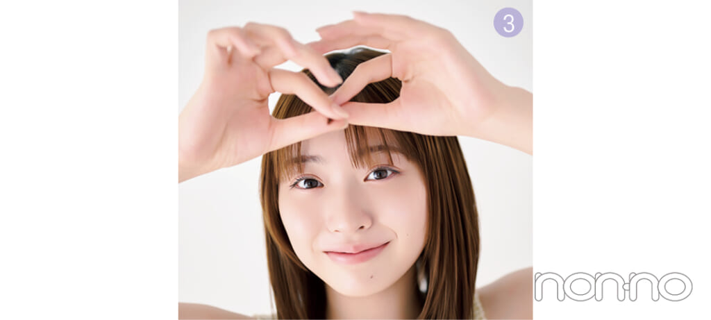 村上なずなのみるきー肌、みるきー髪プロセスカット3-3