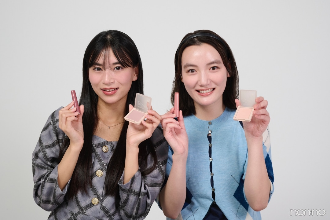 ビーアイドルのふわほっぺチーク・つやぷるリップRのお気に入りカラー