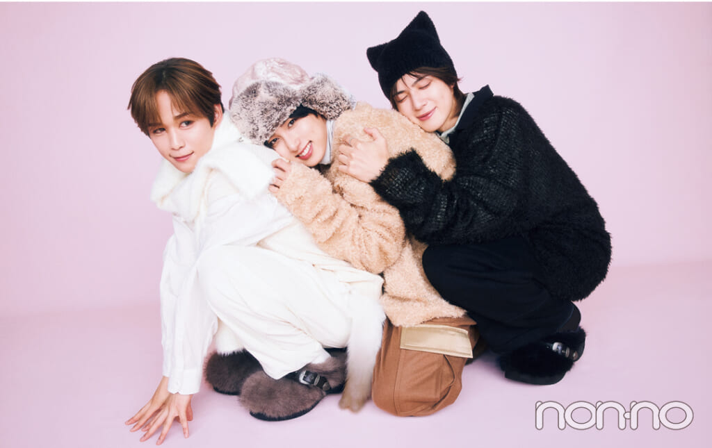 INI 尾崎匠海・後藤威尊・佐野雄大 なにプリの"にゃん"だふるwinter1-3