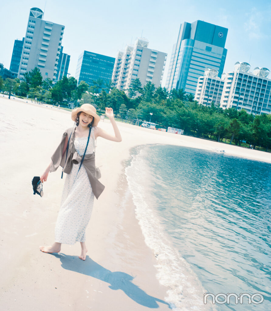 気温33℃の日のコーデ