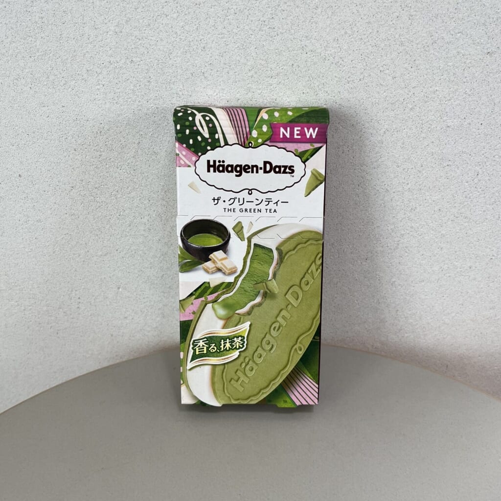 ハーゲンダッツ クリスピーサンド『ザ・グリーンティー』 のパッケージ