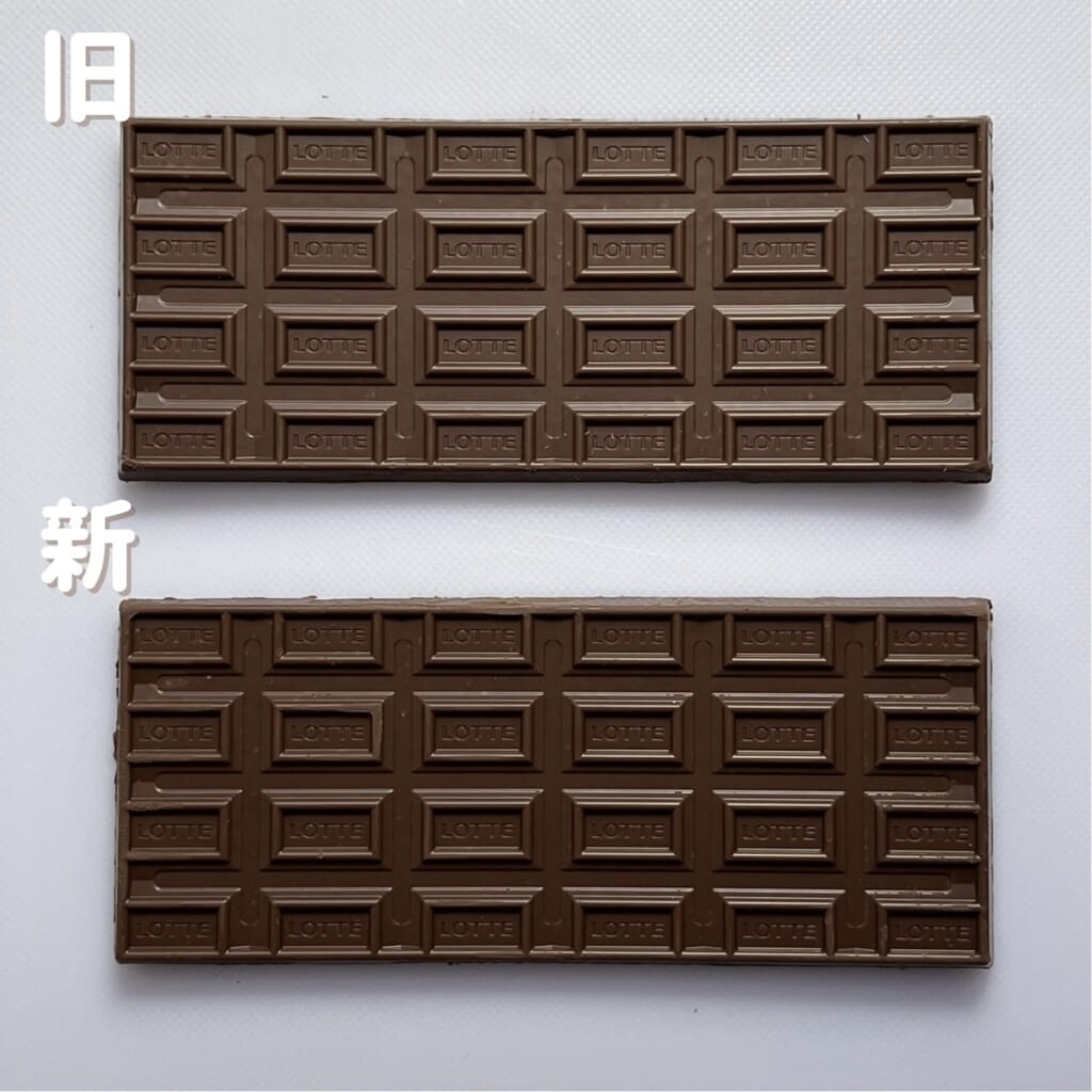 クランキー 中身 新旧比較 表面