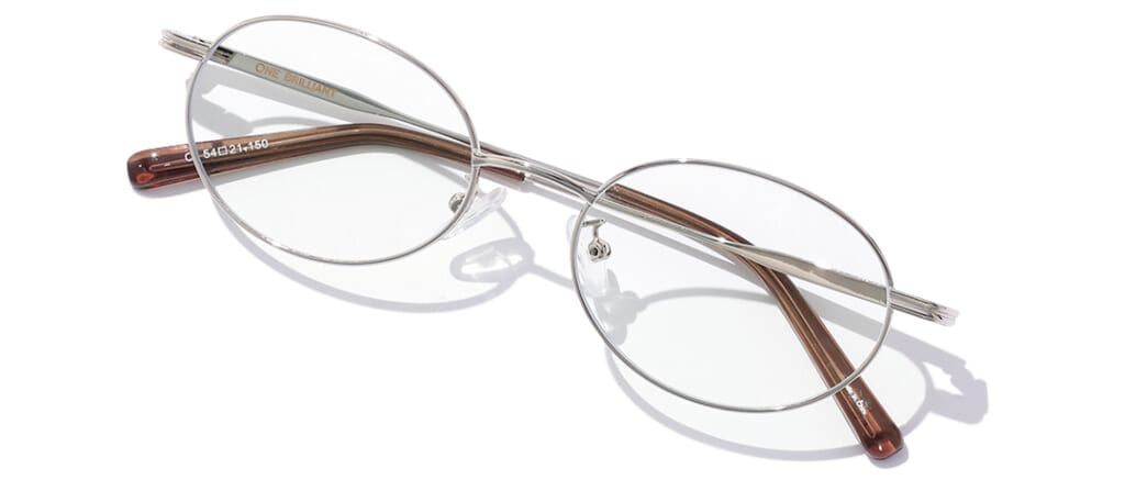 韓国のアイウェアブランド「ワンブリリアント」のメガネ