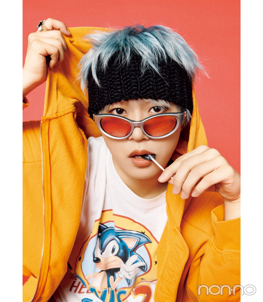 木全翔也（JO1）秋の#きまるっく「スポみカラーサングラス」