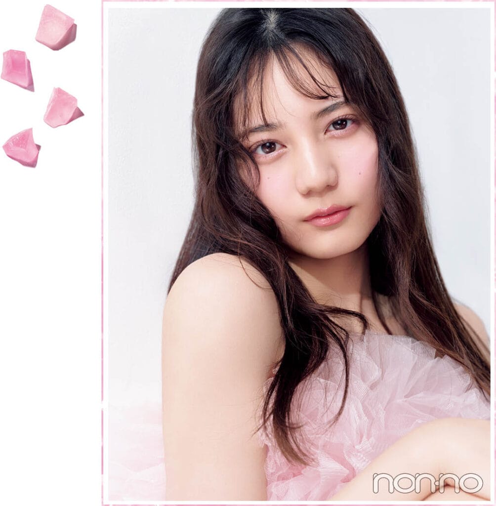 小坂菜緒のこさかなの琥珀糖メイクモデルカット2-1