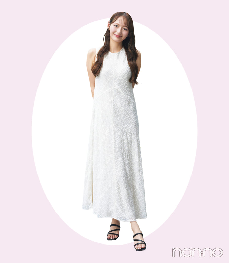 加藤栞の友達とカフェに行く日の着こなし