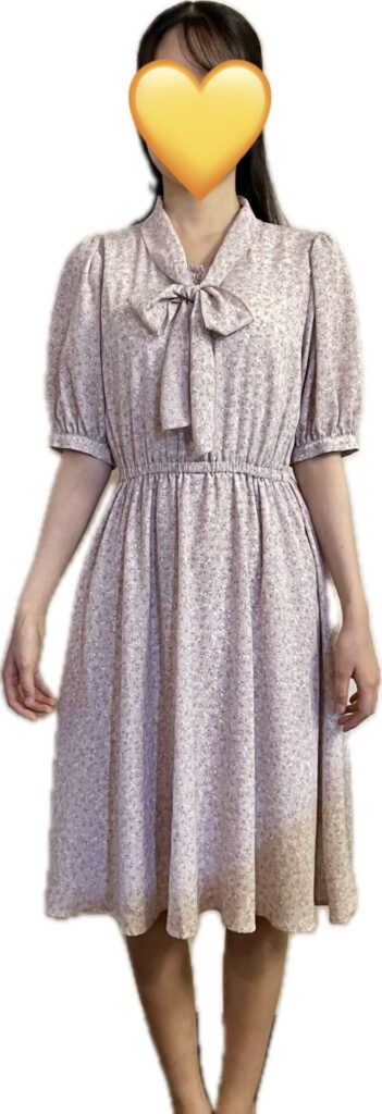 ワンピースでガーリーなコーディネート