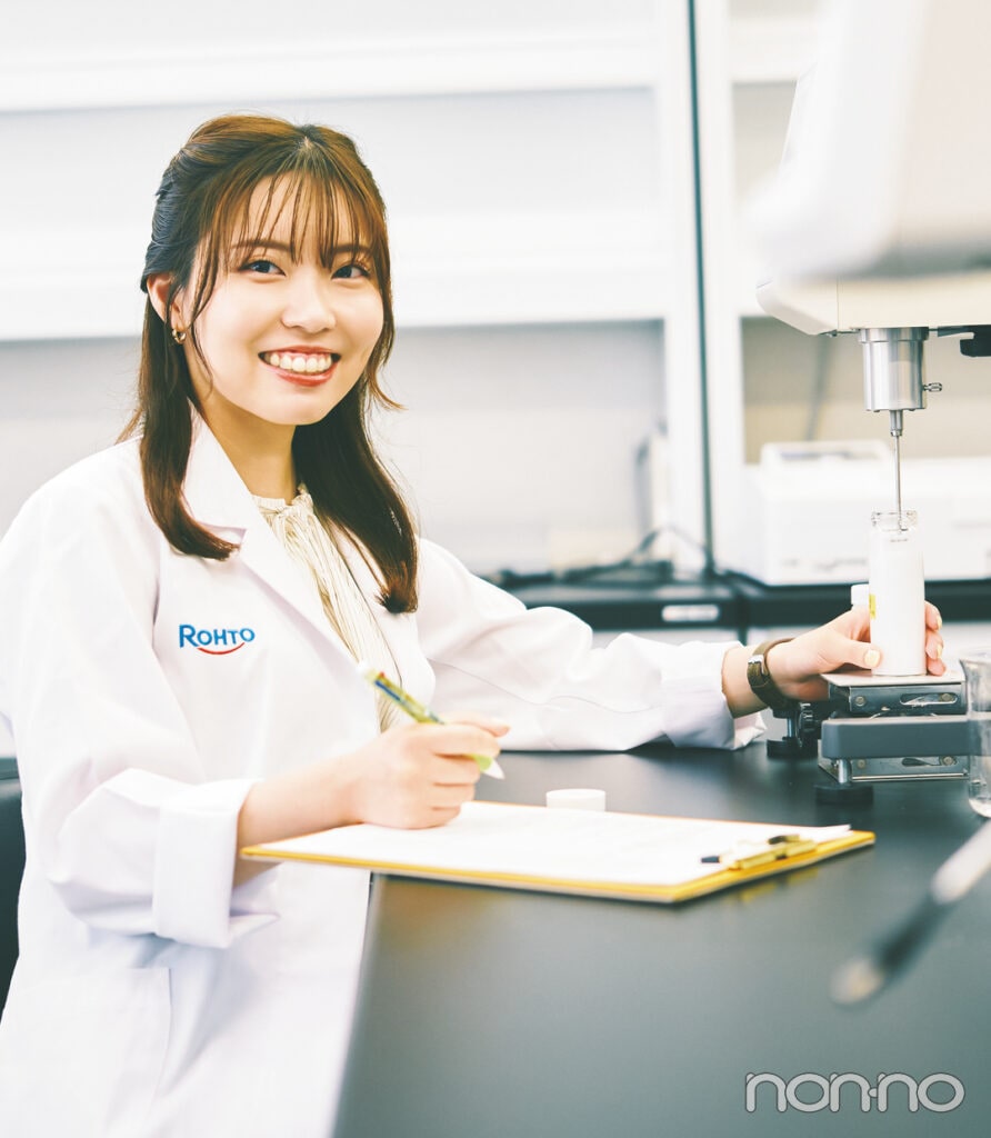 ロート製薬株式会社 スキンケア製品開発部 開発2グループ板尾琴子さん