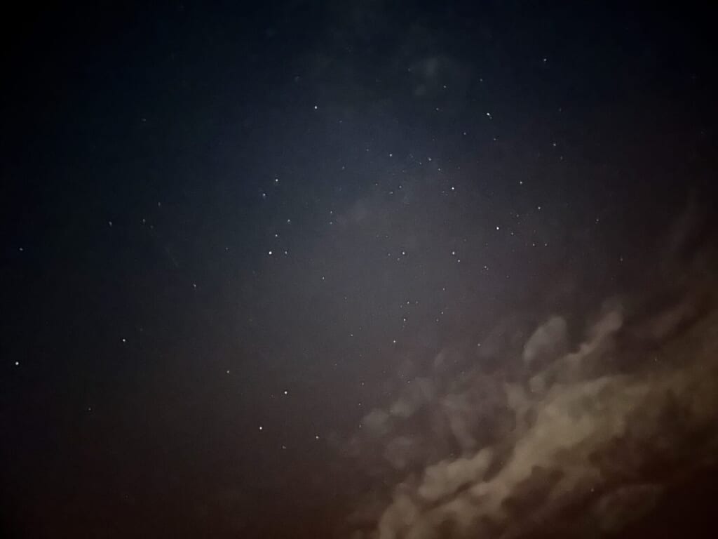 満天の星空