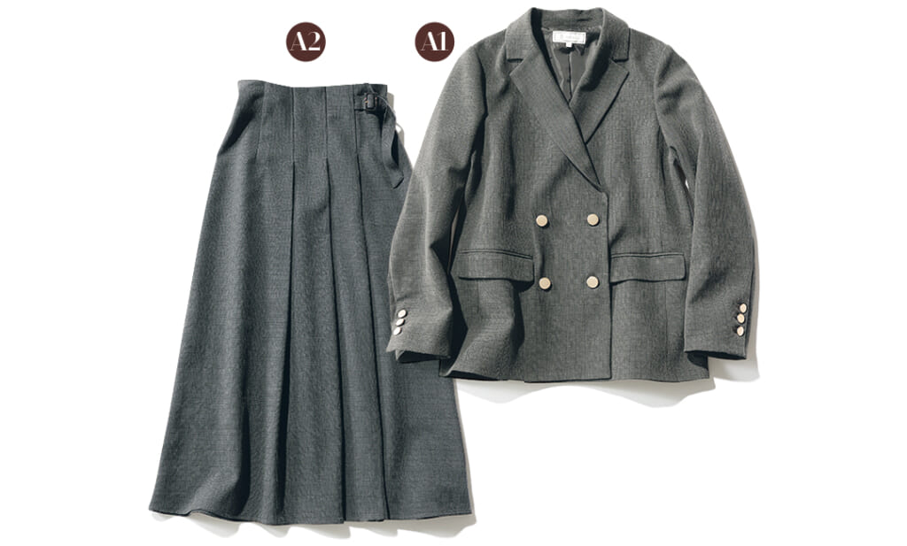 大学生の大人っぽい秋ワードローブ1