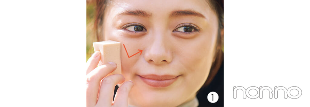 紺野彩夏の2月にチークプロセスカット3-1