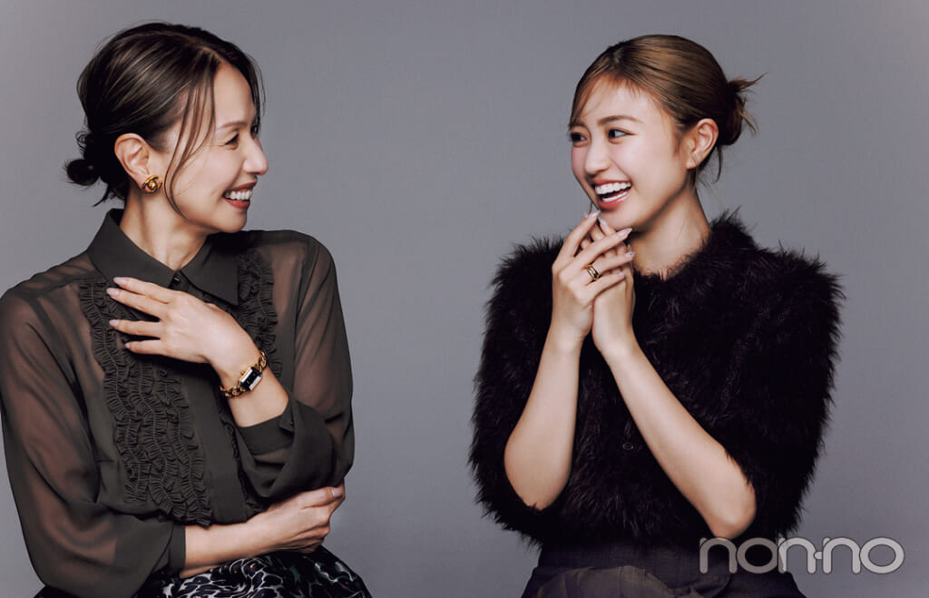 野々村俊恵さんと香音の母から娘へのジュエリー