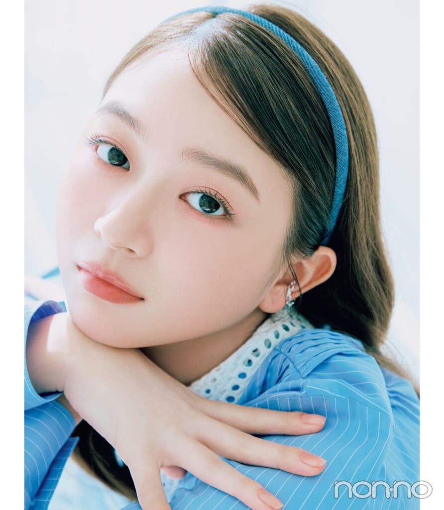 佐藤和奏の美容のきほんフェイスシェービングモデルカット1