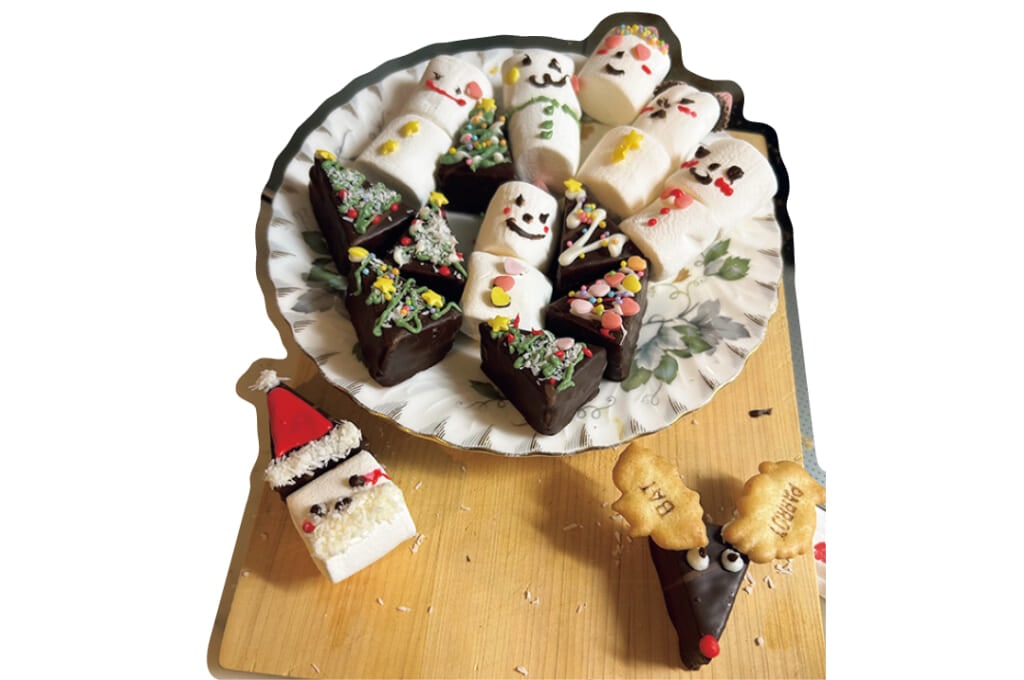 市販のお菓子をちょこっとアレンジ
（レナさん・大学院1年）