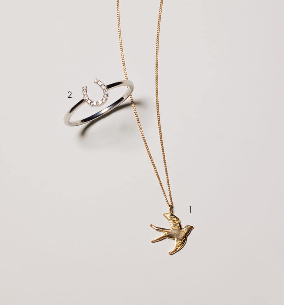 20代女性のプレゼントにもおすすめのジュエリー アニマルモチーフのネックレスとリング