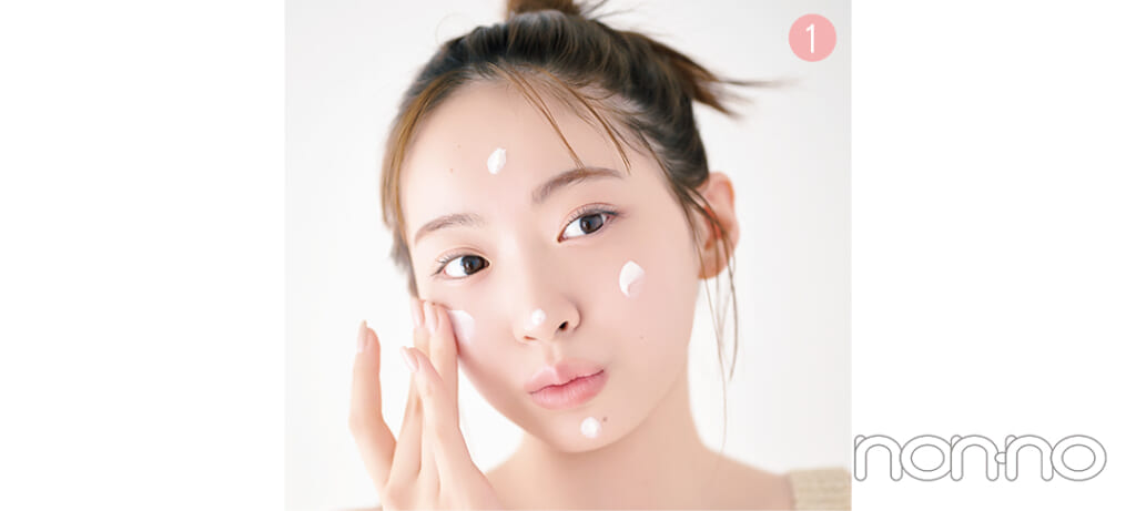 村上なずなのみるきー肌、みるきー髪プロセスカット2-1