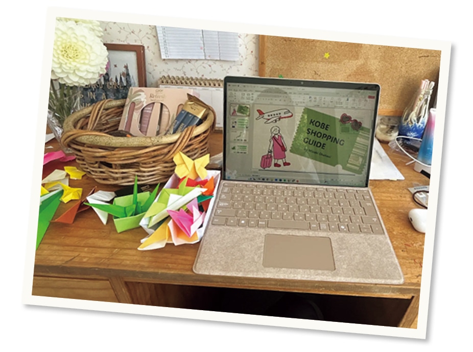 みんなの海外体験レポ 「ホストファミリーと折り紙!」