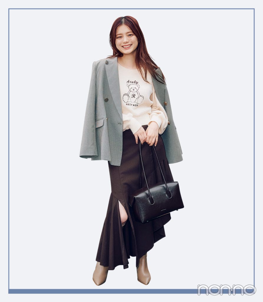 REDYAZELのくまのニット