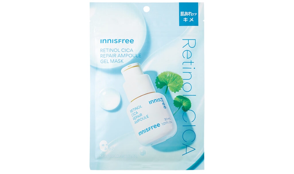 INNISFREEレチノール シカ リペア マスク