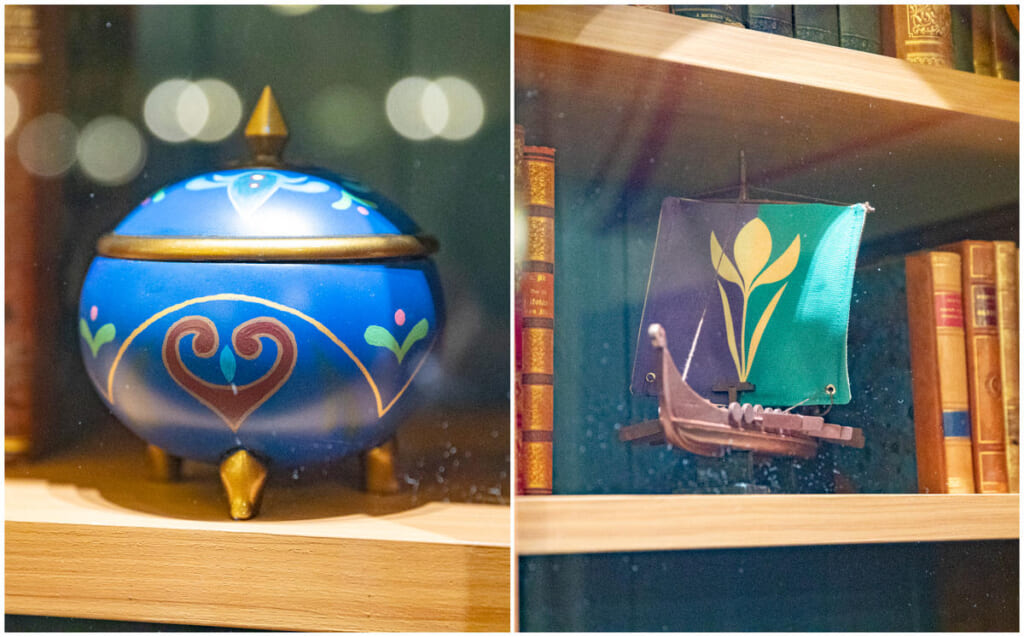 アナ雪、図書室の雑貨