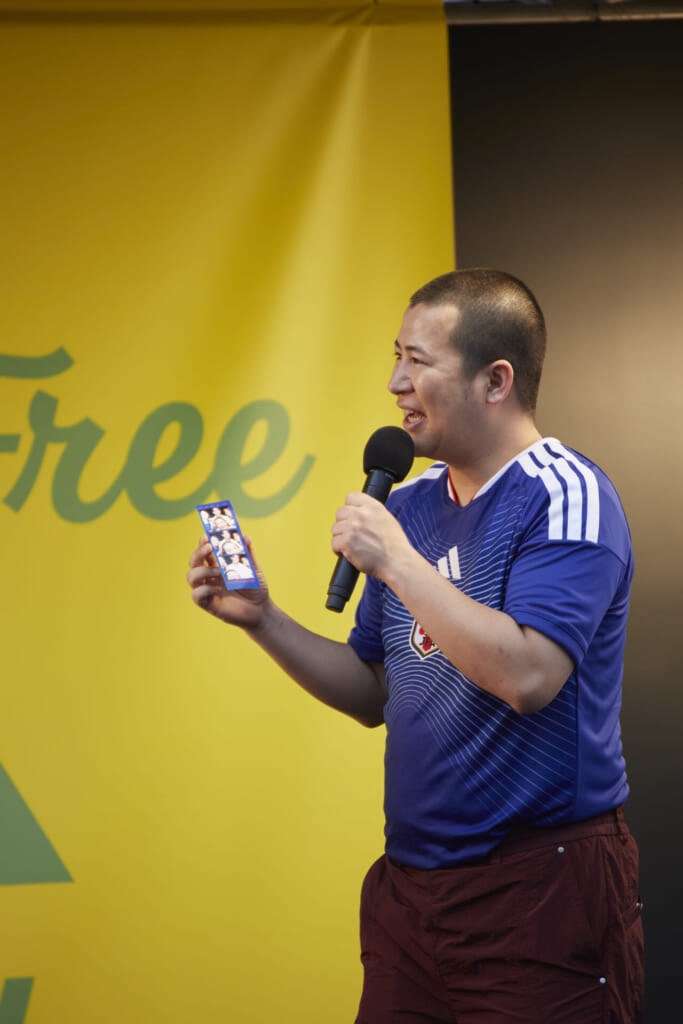 証明写真をてにもつコットンきょんさん