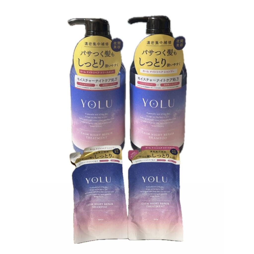 YOLUリテール用カームナイトSP＆TR本体詰替4点SET