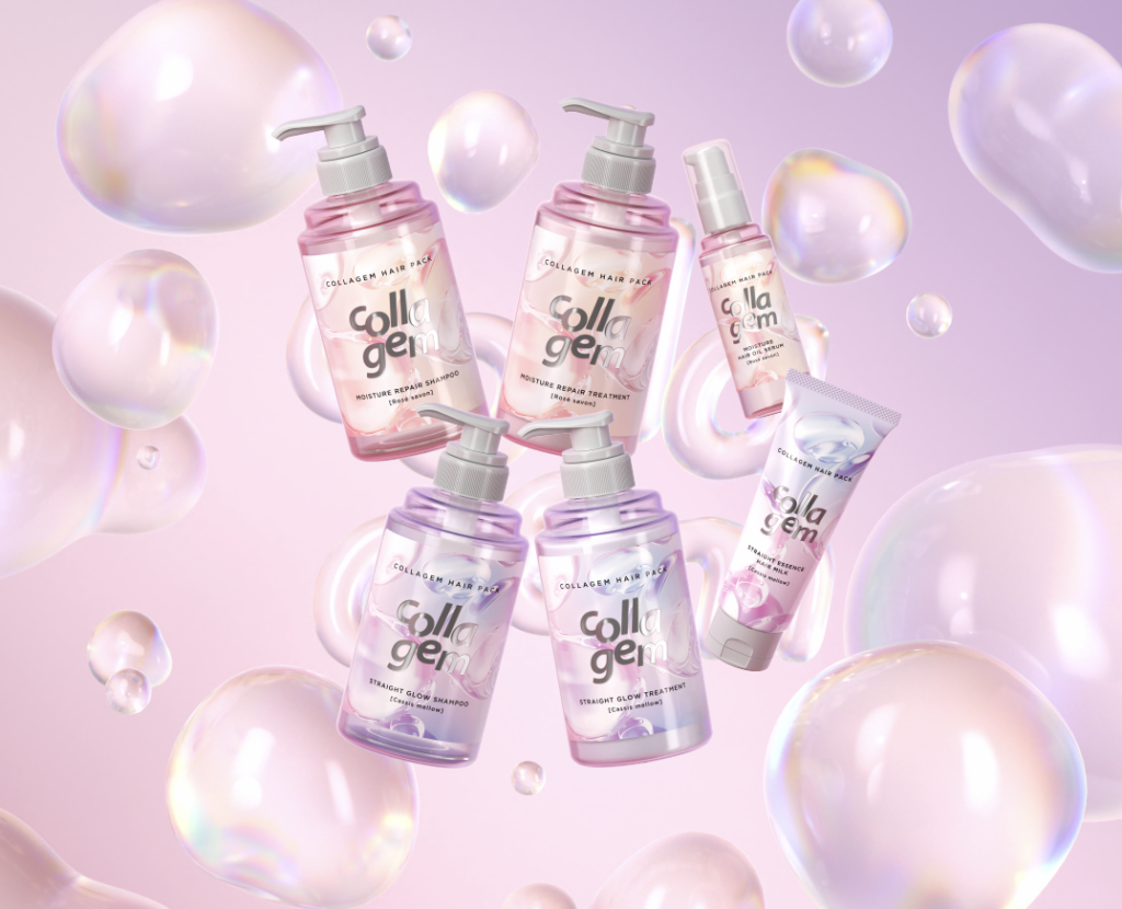 『collagem』モイスチャーリペアシリーズ・ストレートグロウシリーズ