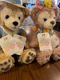 ダッフィー20周年記念　シール