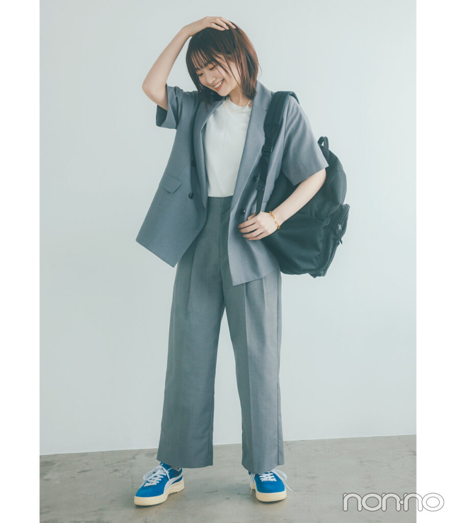 大学生の定番パンツ「グレータックワイドパンツ」2