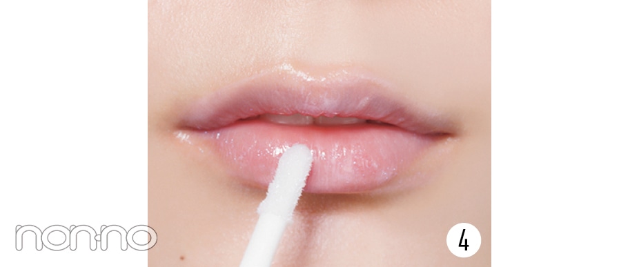 小坂菜緒の冬のゆきんこメイクプロセスカット3−6