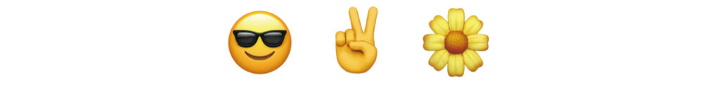 小宮山莉渚のよく使う絵文字＆顔文字TOP3