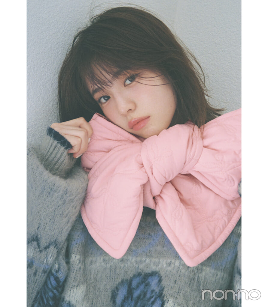 パデットを巻いた菊地姫奈