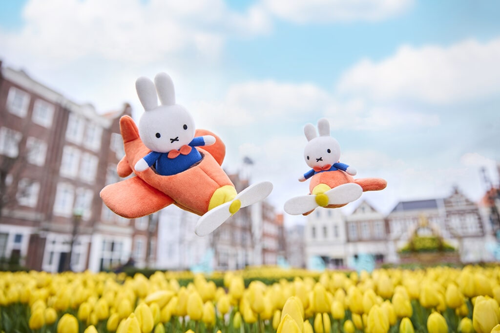 ミッフィーグッズを販売する「バニー・ホップ・ギフト」の新グッズ、ハウステンボスオリジナルのぬいぐるみ
