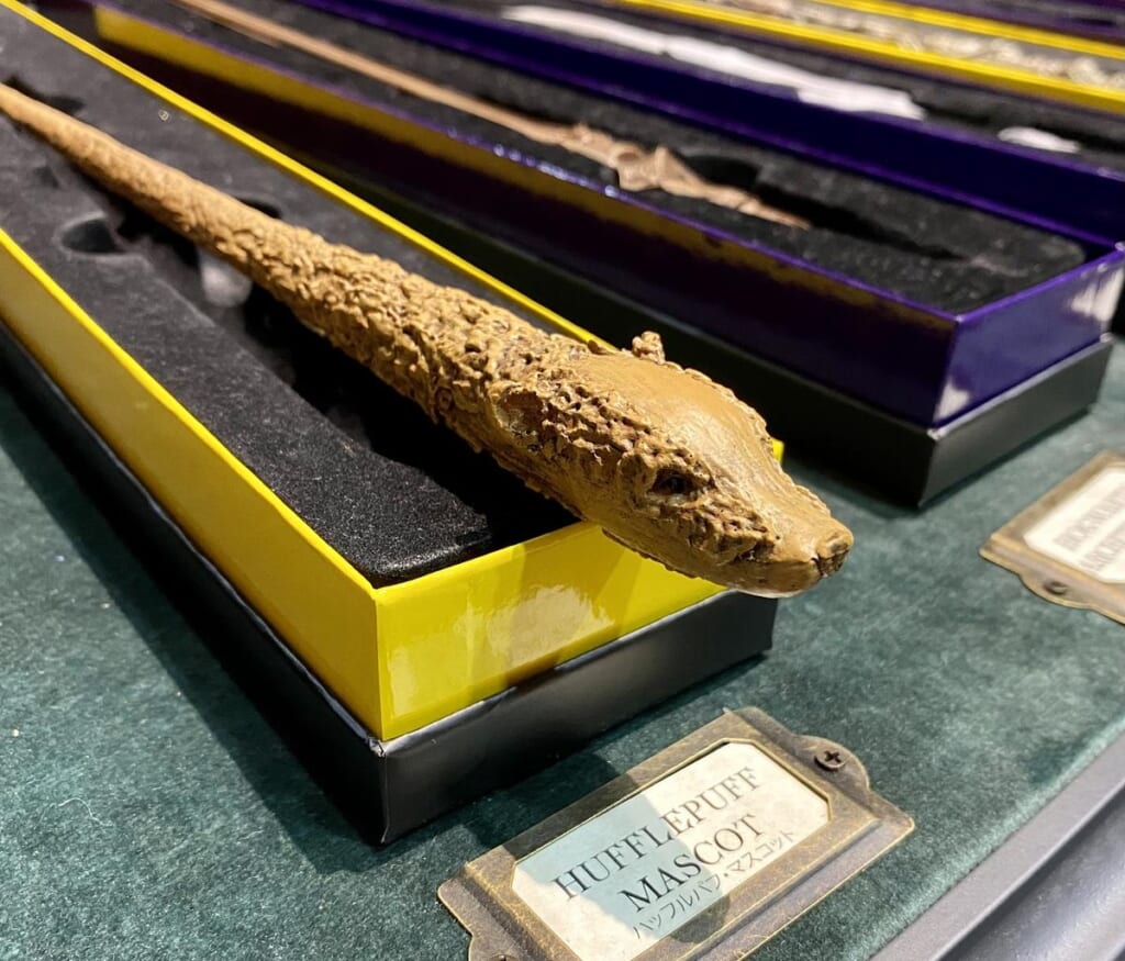 「ハッフルパフ・マスコットの杖」 アップ
