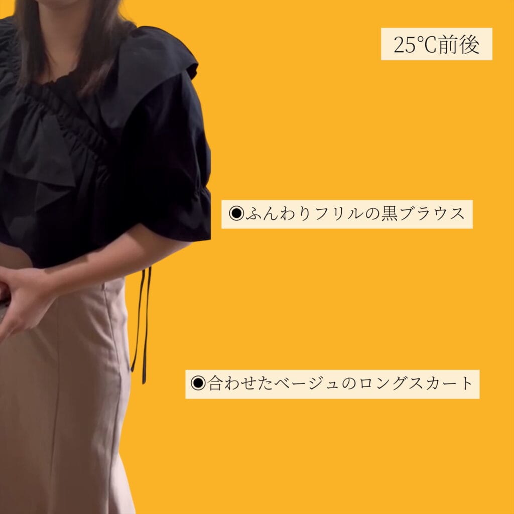 25℃以上おすすめコーデ