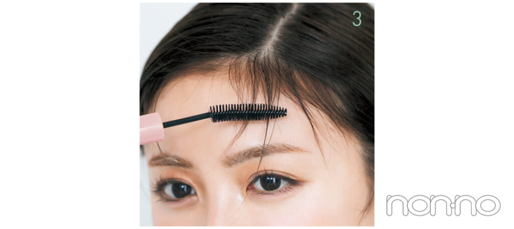 香音の衿の形×ヘアアレ相性マッチングプロセスカット4-4