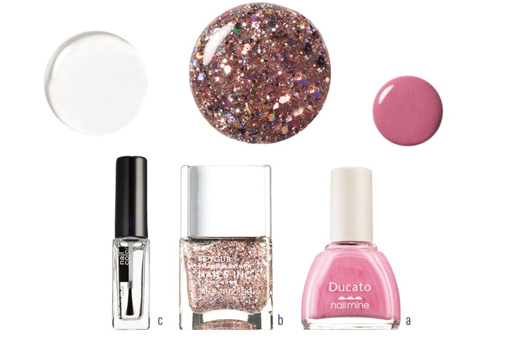 小宮山莉渚の莉渚のペディキュアアイテムカット1