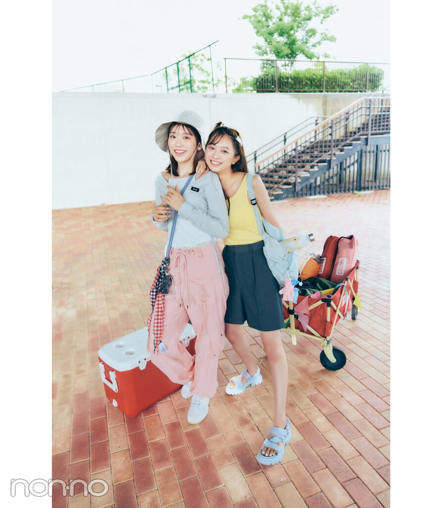 ヘルシーに肌見せしたい派_佐藤和奏の夏休み着回し10DAYS-DAY10