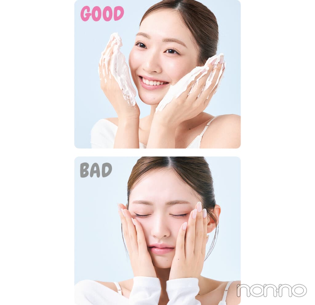 村上なずなのニキビケアモデルカット2-5