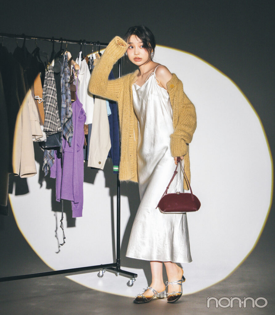 林芽亜里の秋のトレンド報告書モデルカット3-5