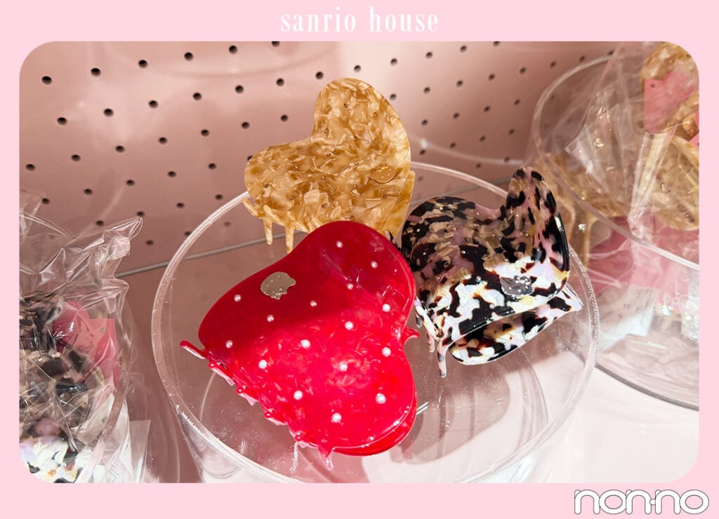 ハローキティ ハートヘアクリップ