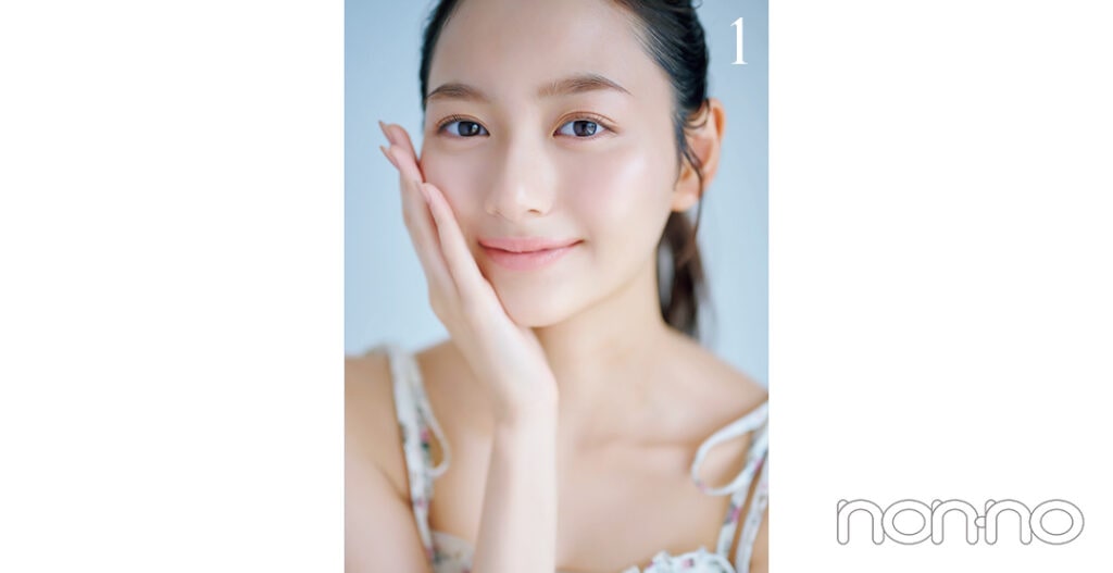 加藤栞のシートマスク後ルーティン1