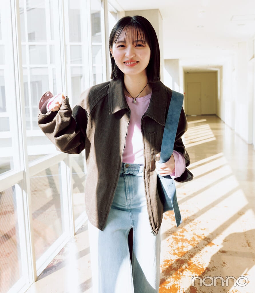 遠藤さくらの新学期ワードローブモデルカット10-5