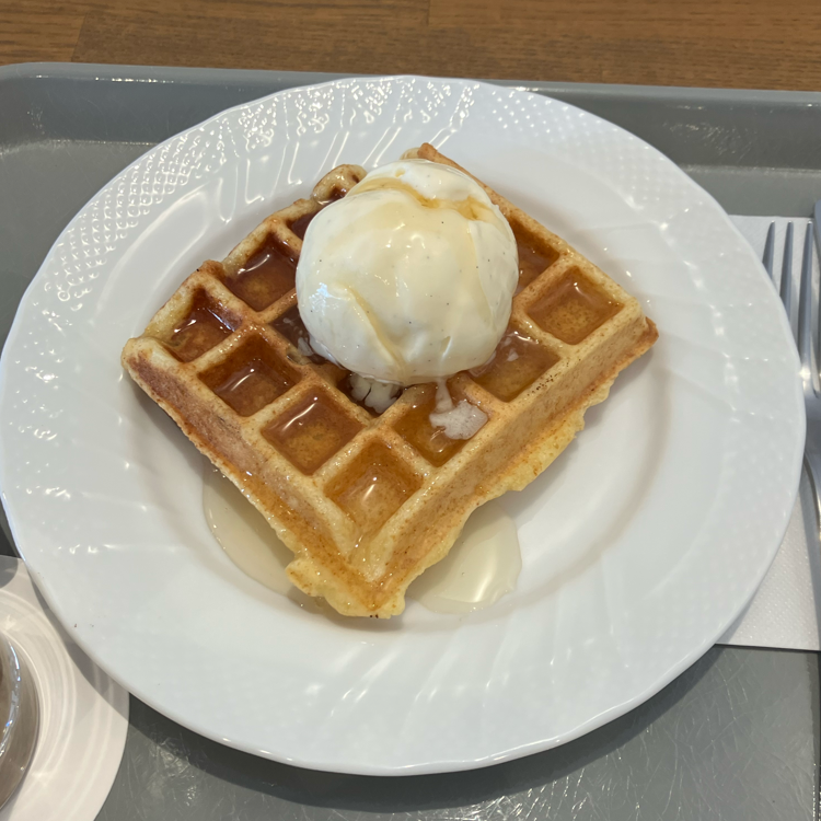 ワッフルの写真