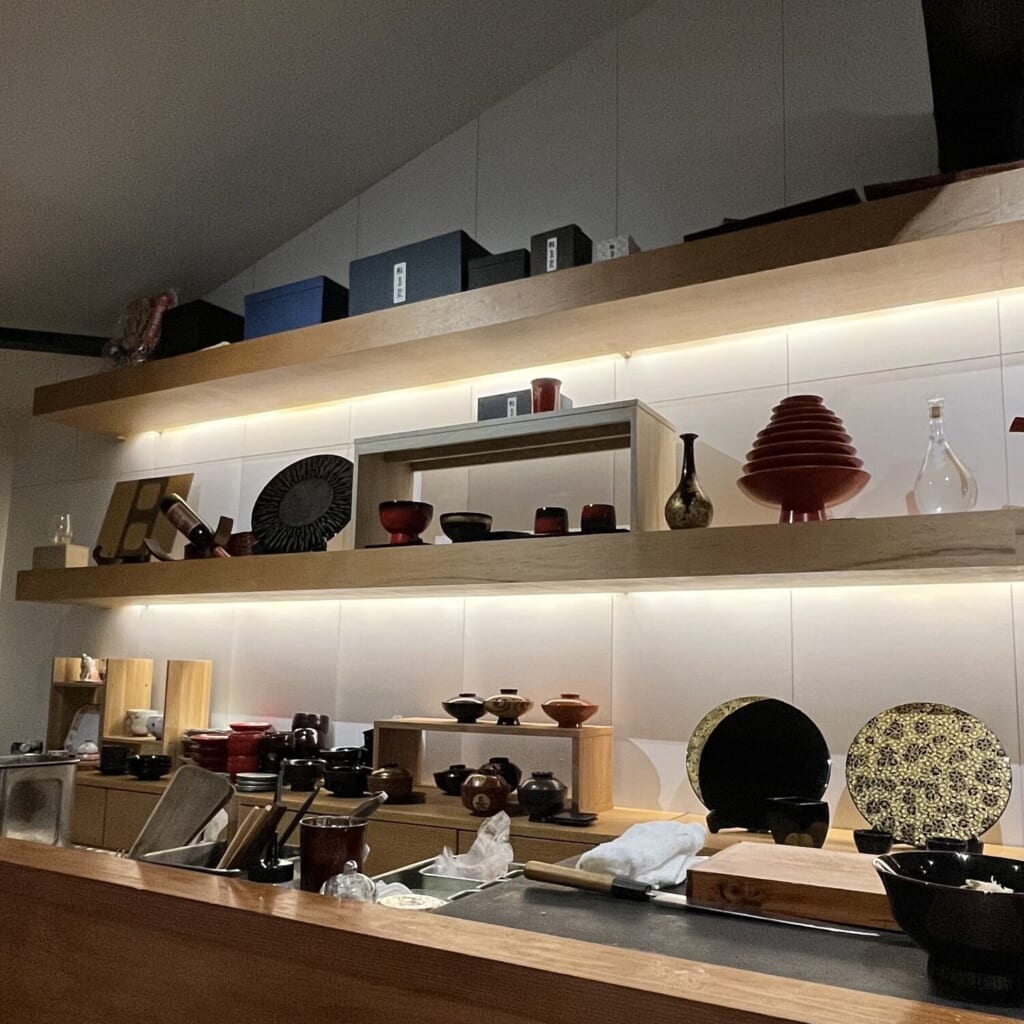 CRAFEAT 店内 2階 カウンター