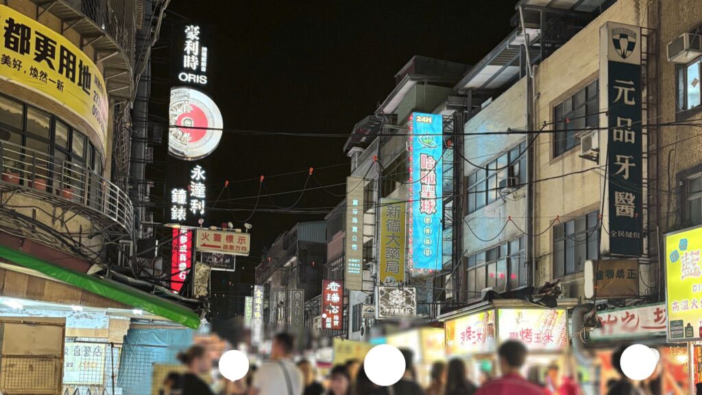 夜市の雰囲気
