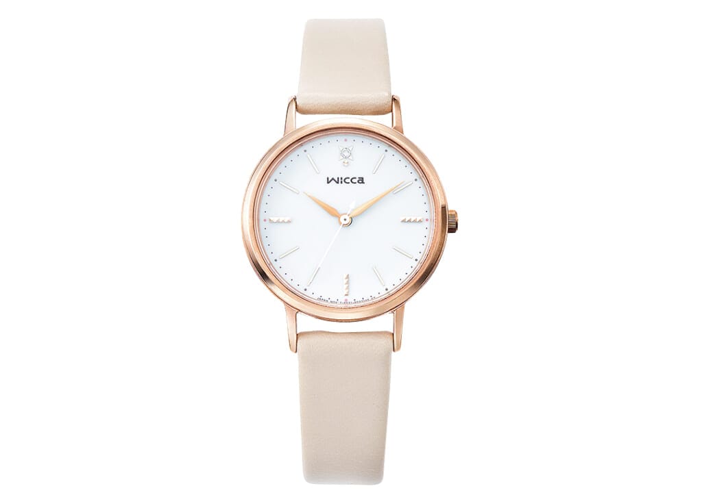 ウィッカのまろみカラーベルト腕時計