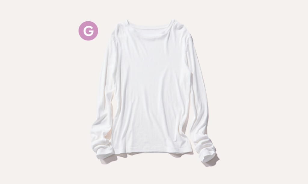 スタイルアップ着回しアイテム_白ロンT