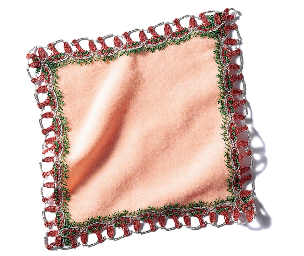 近沢レース店のハンカチ(限定品)