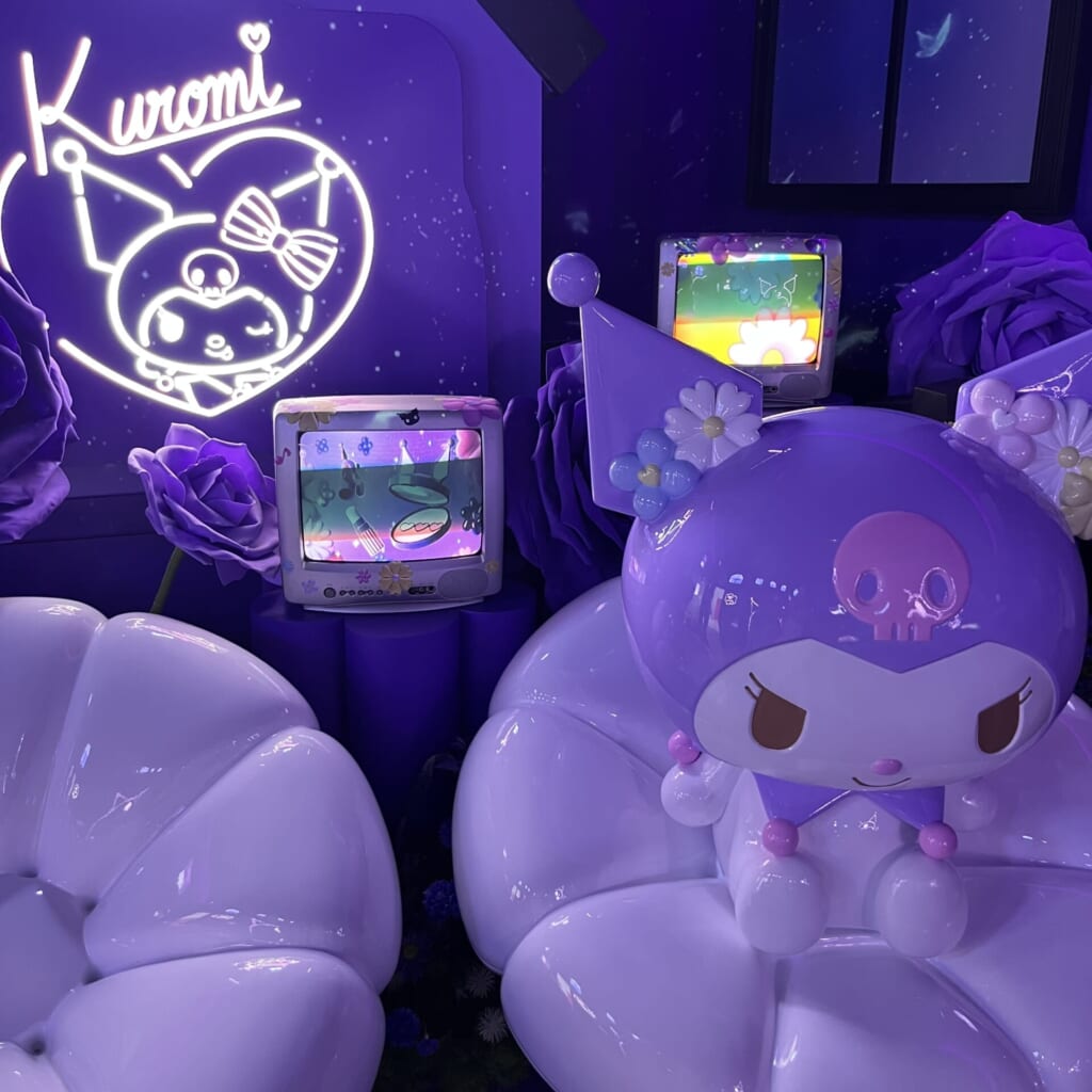 サンリオエキシビションのクロミルーム。